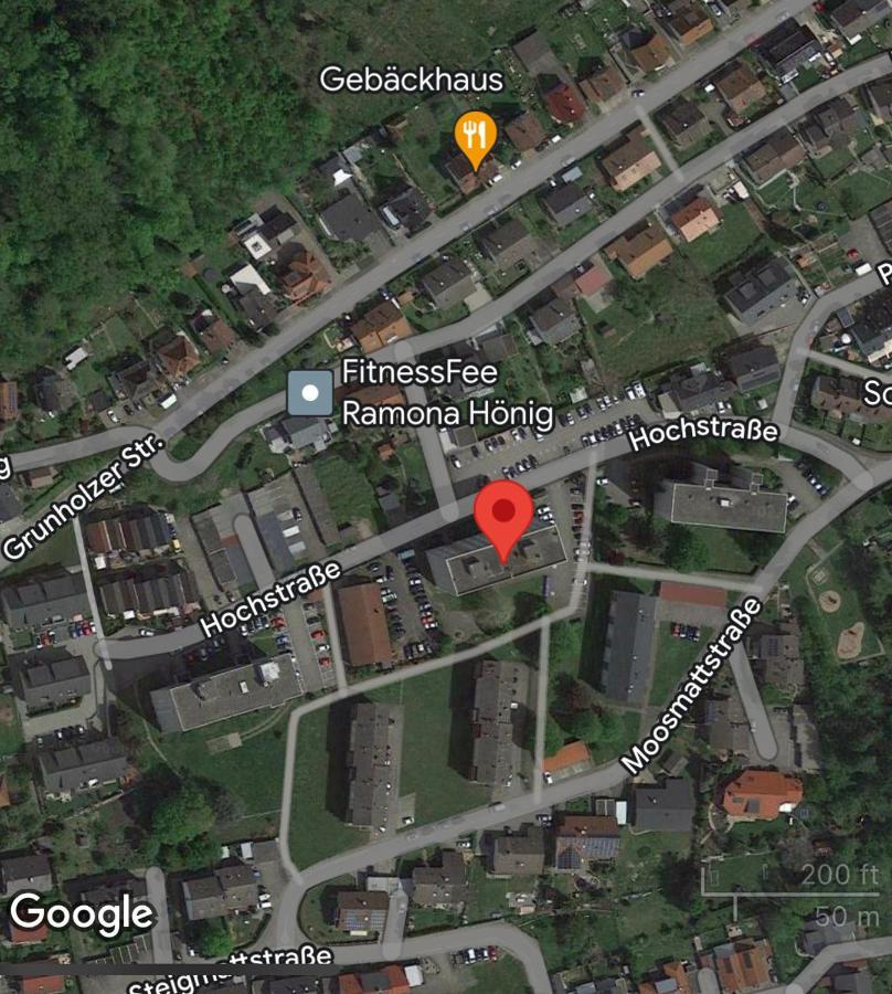 Große und helle Ferien Wohnung mit Parkplätzen Laufenburg Exterior foto